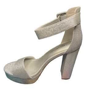 DREAM PAIRS Women's Hi-Lo High Heel Platform Pump Sandals Size 6.5